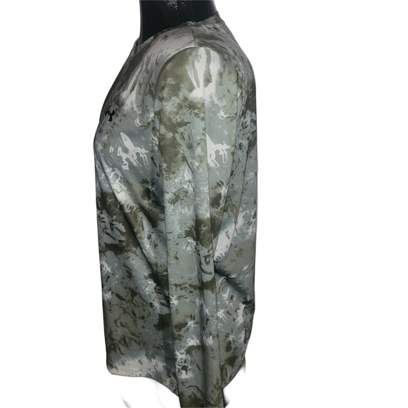 Under Armour Women's Camo Velocity Printed Long Sleeve Top L - Picture 5 of 6